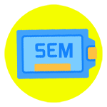 enrich SEM search and advertising click payment